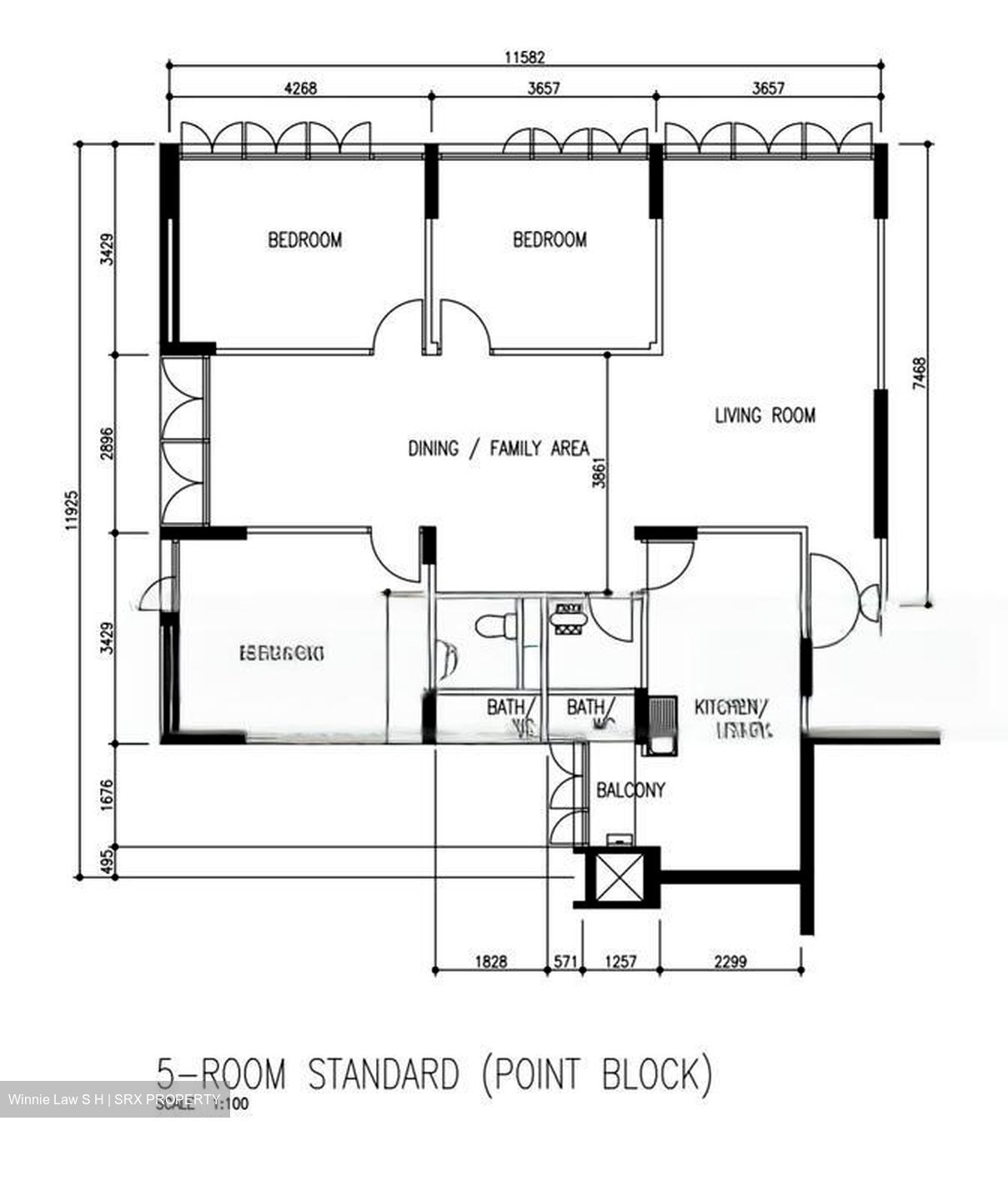 Blk 215 Lorong 8 Toa Payoh (Toa Payoh), HDB 5 Rooms #453520641